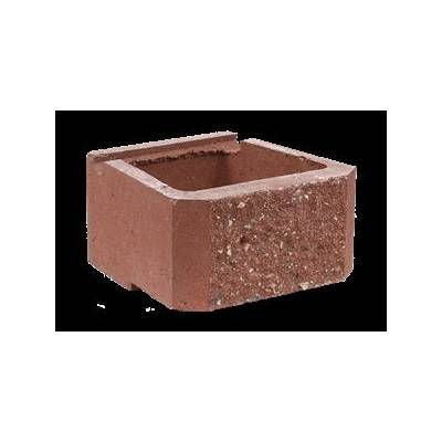 CUP STONE velký štípaný Červená