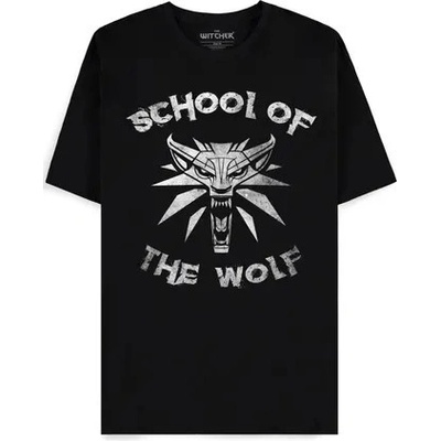 The Witcher Game The Witcher School Of The Wolf men 's Short Sleeved Black