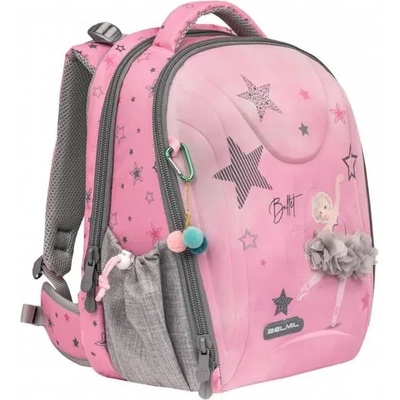 Belmil Ученическа раница Belmil Ballet Light Pink, 38х35х19 см