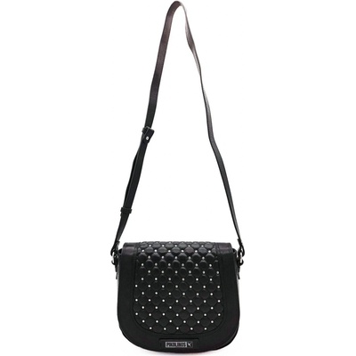 Pikolinos dámská kožená crossbody kabelka WHA-1010 black černá