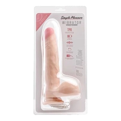 Simple Pleasure vibrátor 7 režimov rotácie