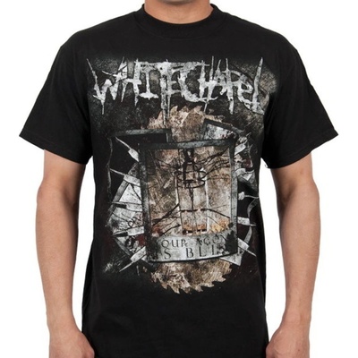 Metal Indiemerch Whitechapel Agony Is Bliss Broken Glass černá