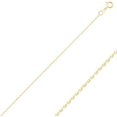 OLIVIE Stříbrný řetízek gold 2597