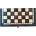 Sunrise Шах Sunrise - Pearl Small Chess, черен (36 x 36 cm) (CH134A BLACK)