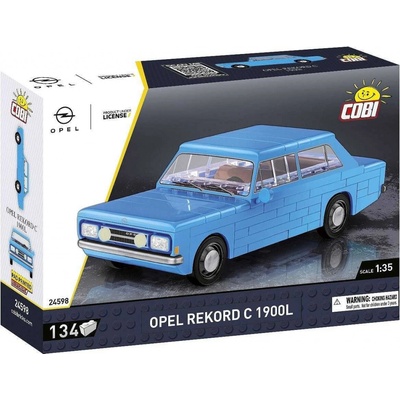 COBI 24598 Youngtimer Automobil Opel Rekord C 1900L 1:35