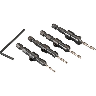 Makita D-73455 sada vrtáků se záhlubníkem 1/4´´ 4 ks – Sleviste.cz