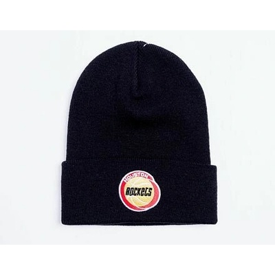 Mitchell & Ness Houston Rockets HWC Team Logo Cuff Knit Black