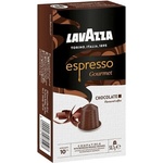  10 бр. алуминиеви кафе капсули Lavazza Espresso Gourmet chocolate съвместими с Nespresso®