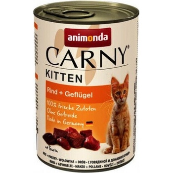 Animonda Carny Kitten hovädzie a kura 400 g