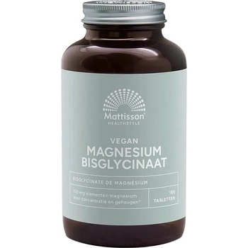 Mattisson Healthstyle Vegan Magnesium Bisglycinate, 180 таблетки, Mattisson Healthstyle (MT2398)