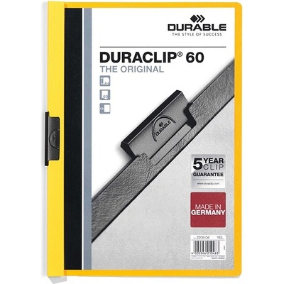 DURABLE Клипборд DURABLE Duraswing A/4 до 30 листа жълт 230404 (230404)
