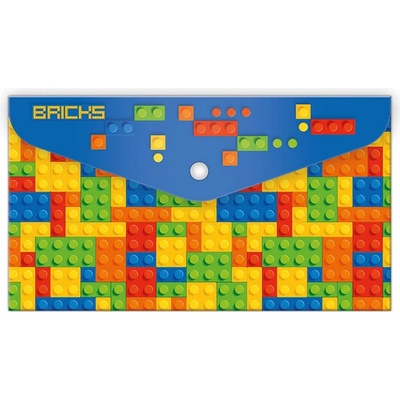 Obálka plastová s drukem DL Bricks