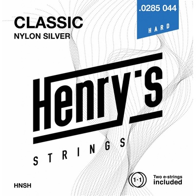 Henry's Strings HNSH Classic Nylon Silver - 0285“ - 044“