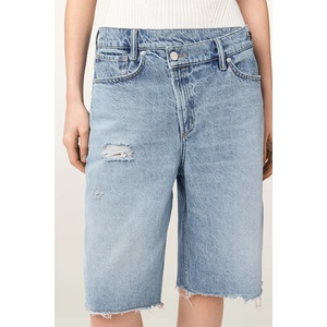 AllSaints къс панталон дамски от деним AKI (W053EE)