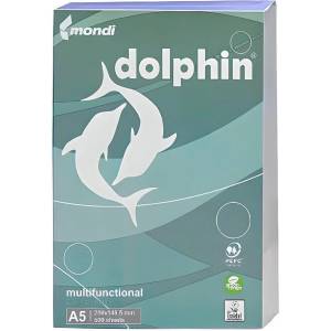 Mondi Копирна хартия Dolphin Everyday A5, 80 гр, 5 х 500 листа