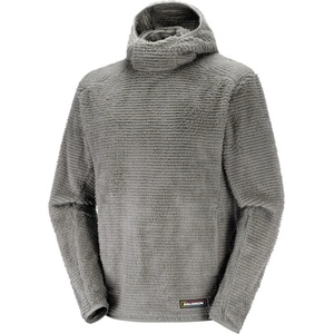 Salomon Мъжки поларен пуловер Salomon Thernova Fleece Hood Fleece jumper - Castor Gray (005-7379-0111)