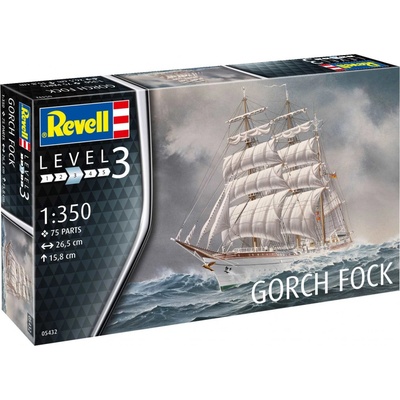 Plastic ModelKit loď 05432 Gorch Fock 1:350