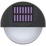 Aigostar - LED соларен стенен фенер 1W 1, 2V черен 2700K IP44 (AI1001)