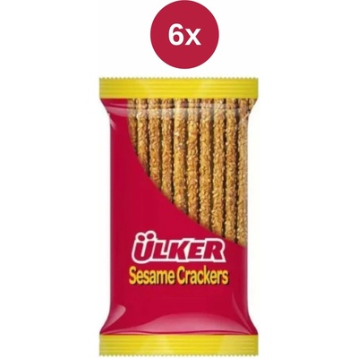 Ulker sezam crackers 6x40 g