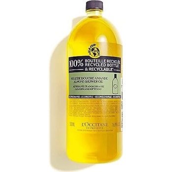 L’Occitane Amande sprchový olej náhradní náplň bergamot 500 ml