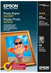 Epson Фотохартия Photo Glossy А4 200г 20 листа