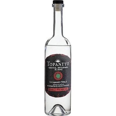 Topanito Mezcal Artesanal 100% Tobala 49% 0,7 l (čistá fľaša)
