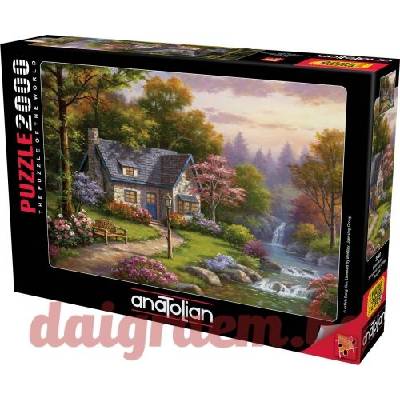 Anatolian Пъзел anatolian 3940 - 2000 части - Къща край водопада (p3940)