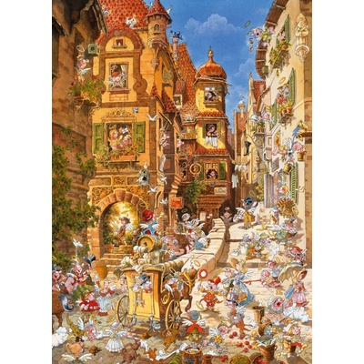 Heye Ryba Romantické mesto cez deň 1000 dielov