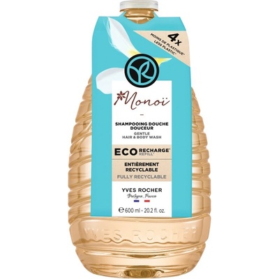 Yves Rocher sprchový gel na tělo a vlasy Monoi 600 ml