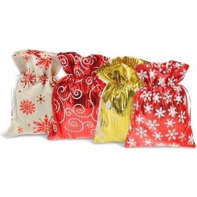 MFP 5800723 sáček textil vánoční 13x18cm mix