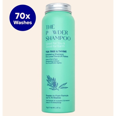 The Powder Shampoo Exfoliating Shampoo For Loose Dandruff Flakes 70 g