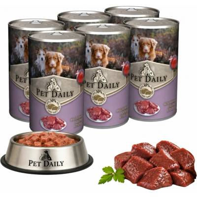 Pet Daily Dog s pečeňou 6 x1240 g