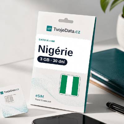 eSIM Nigérie 3 GB / 29 dní