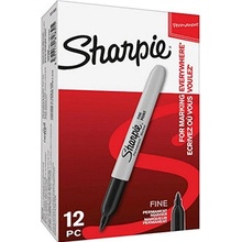 Sharpie S0810930 Fine čierny 12 ks