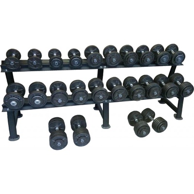 FitnessLine Jednoruční činky pevné 2x 30 kg