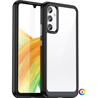 Samsung Galaxy A34 5G Силиконов Калъф Transparent TPU и Протектор