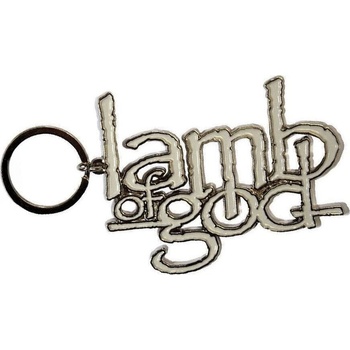 Lamb Of God Logo Ключодържател (LAMBKEY01)