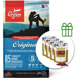 ORIJEN Original 17 кг + 4x Лакомства безплатно