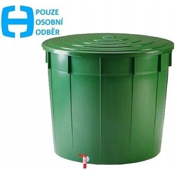 GEOPLAST sud na dešť.vodu 500l PH s kohoutkem + víko