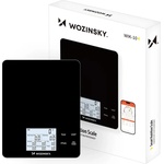 Wozinsky WIK-10 Умна кухненска везна с дигитален дисплей, Bluetooth пр (WIK-10)