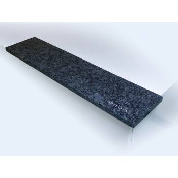 TONE OF STONE Venkovní kamenný žulový parapet - Žula Steel Grey - lesk, 250x300x30 mm