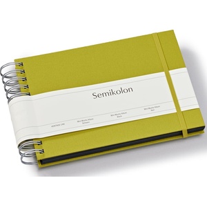 Semikolon Uni Mini Mucho албум за снимки, матча зелен, черни страници (369979)