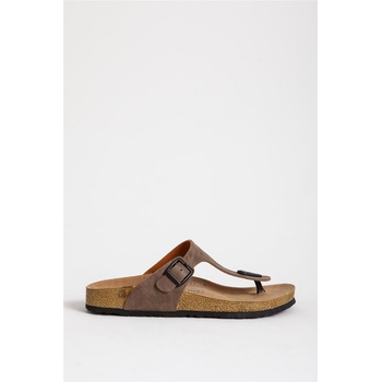 Hammer Jack Дамски чехли от естествена кожа 001 - Визон #317727 (317727_Визон)