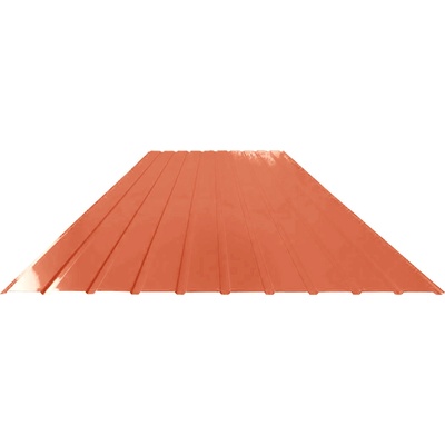 Blachdom Plus T8 Polyuretan Storm Mat 1190 x 0,5 mm RAL 8004 cihlově červená 1 m²