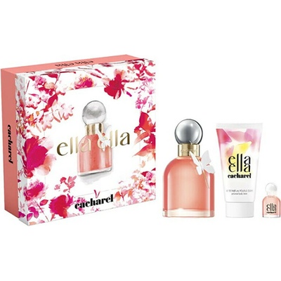 Cacharel Ella Ella EDP 100 ml + tělové mléko 50 ml + EDP 5 ml