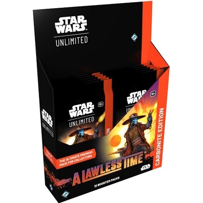 Star Wars: Unlimited - A Lawless Time Carbonite Booster display