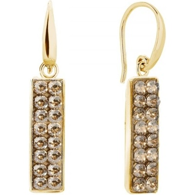 Spark zlaté se Swarovski Elements Glow KWGFMP1GS Golden Shadow