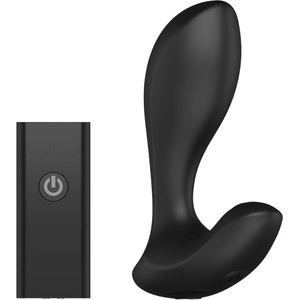 Nexus - Duo Remote Control Beginner Butt Plug Medium - Black