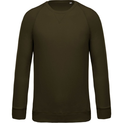Kariban K480 pánska raglánová mikina 20.K480 Mossy Green