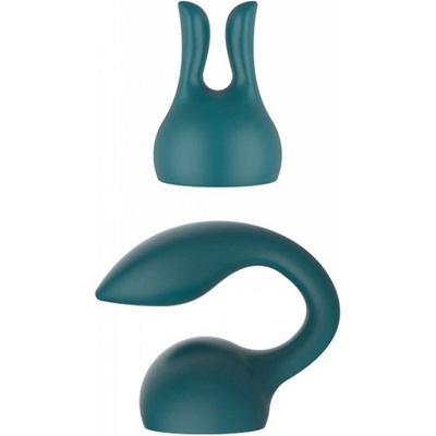 XOCOON Attachments Personal Massager nástavce pro masážní hlavice Green
